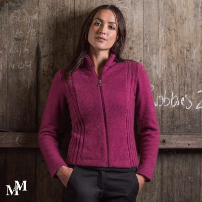 For those who like pink tones,Tui jacket in Magnolia