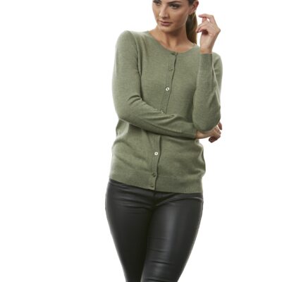Classic cardigans in numerous colours